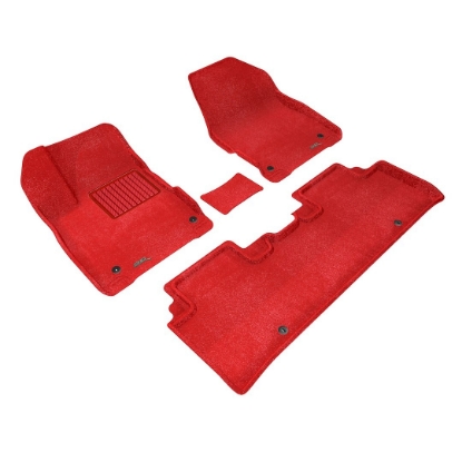 Picture of 3D Mats Floor Liner KA07104003 â€“ All-Weather Car Mat, Custom Fit, Black