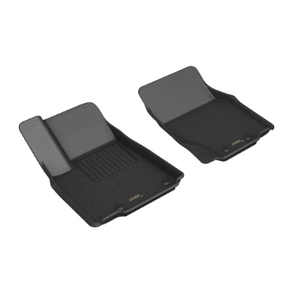Picture of 3D Mats Floor Liner JP02601509 â€“ All-Weather Car Floor Mat, Custom Fit, Black