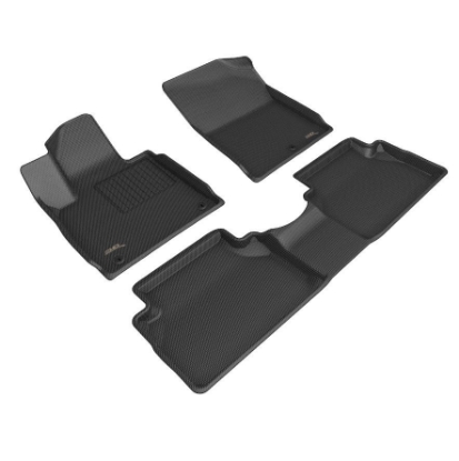 Picture of 3D Mats Floor Liner HY13801509 â€“ All-Weather U-AC Car Mat, Custom Fit, Black