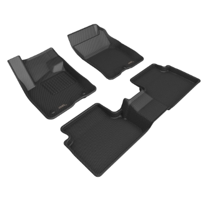 Picture of 3D Mats Floor Liner FR14601509 â€“ All-Weather U-AC Car Mat, Custom Fit, Black