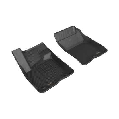 Picture of 3D Mats Floor Liner FR14601509 â€“ All-Weather U-AC Car Mat, Custom Fit, Black