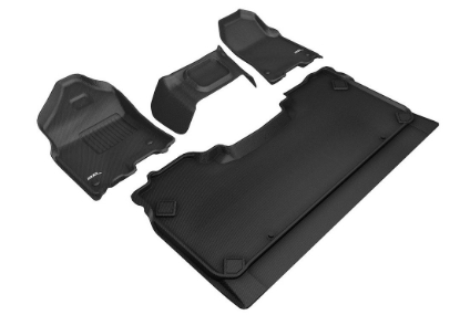 Picture of 3D Mats DG02701509 Floor Liner â€“ All-Weather U-AC Car Mats, Custom Fit, Black