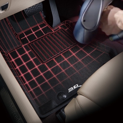 Picture of 3D Mats Floor Liner for Cars - BM12621509, All-Weather Protection, Easy Clean
