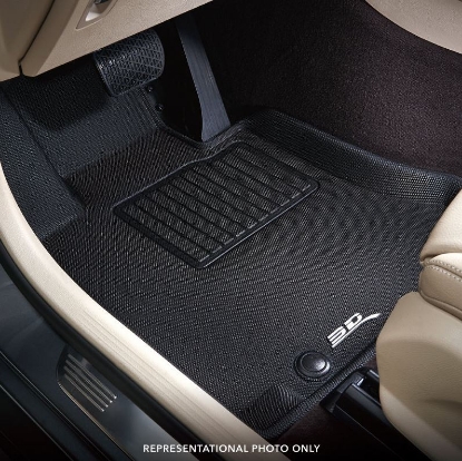 Picture of 3D Mats U-AC Floor Liner, All-Weather Car Mat, Part AD03301509, Black