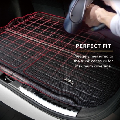 Picture of 3D Mats Cargo Area Liner 1JP0311309 â€“ All-Weather Trunk Protector, Black