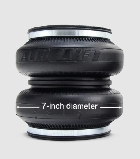 Picture of 58120 Air Lift Helper Spring Bellows