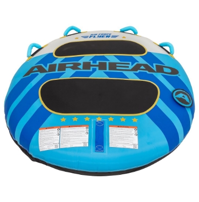 Picture of Airhead AHFL1646D Towable Tube â€“ Durable 1-2 Rider Water Tube for Boating