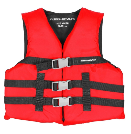 Picture of Airhead 3000203ARD PFD Personal Flotation Device, Life Vest, Adult Safety