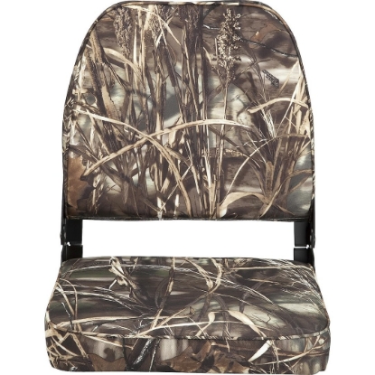 Picture of Attwood Marine 98391GY Boat Seat â€“ Durable Gray Vinyl Marine Seating