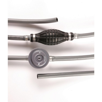 Picture of Attwood Marine Fuel Line 93806MUS7 â€“ Durable Outboard Boat Fuel Hose Assembly