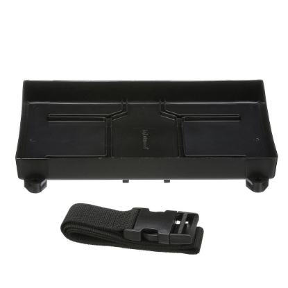 Picture of Attwood Marine Battery Tray 90915 â€“ Secure Boat Battery Holder, Durable Mount