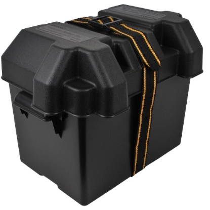 Picture of Attwood Marine Battery Box, Heavy Duty, Fits Group 24 Batteries - 90671