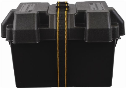 Picture of Attwood Marine Battery Box - Heavy Duty, Fits Group 24 Batteries, 90651