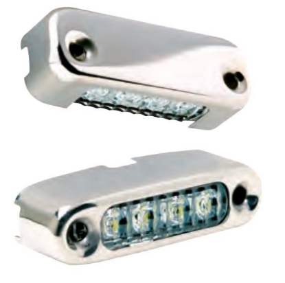 Picture of Attwood Marine Boat Deck Light 6350W7 â€“ LED Waterproof Marine Deck Lamp