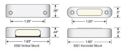 Picture of Attwood Marine Boat Deck Light 6350B7 â€“ Waterproof LED for Boats & Yachts