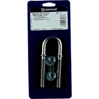 Picture of Attwood Marine 33963 Universal Joint U-Bolt Kit â€“ Boat Hardware Replacement