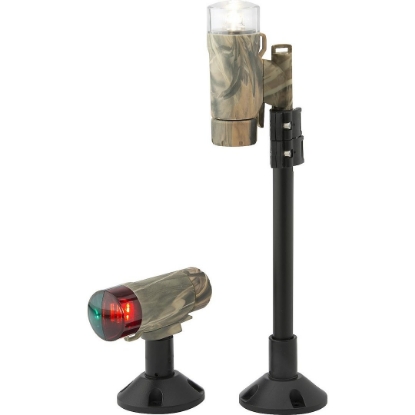Picture of Attwood Marine Navigation Light 141917 â€“ Durable LED Boat Bow Light, 022697141910