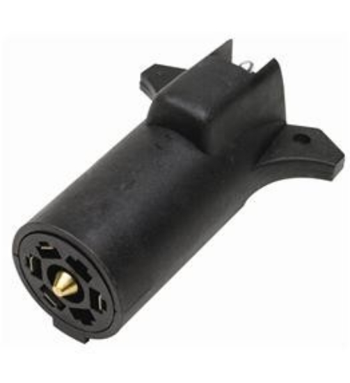 Picture of Attwood Marine Trailer Wiring Connector Adapter, Part 141357 â€“ 4-Way Flat Plug