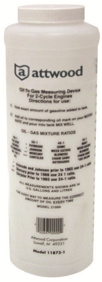 Picture of Attwood Marine 118731 Fuel/Oil Mixing Bottle â€“ Easy Measure, Durable, 022697187307