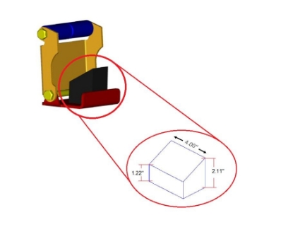 Picture of F854734 BAL RV Slide Out Stop