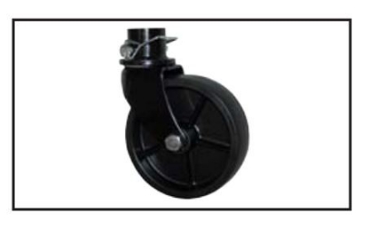 Picture of BAL Norco 29036B Trailer Tongue Jack Caster Wheel â€“ Fits BAL RV Jacks