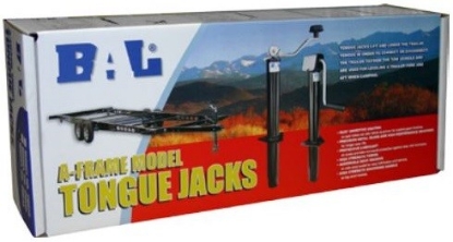 Picture of BAL 29020B RV Trailer Tongue Jack â€“ Heavy Duty, Easy Crank, BAL NORCO