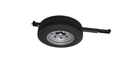 Picture of BAL Norco 28240 RV Spare Tire Carrier â€“ Heavy Duty Mount for Trailers