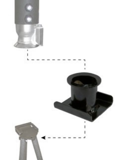 Picture of BAL NORCO 25067 RV Gooseneck Trailer Stabilizer Jack Stand â€“ Heavy Duty Support