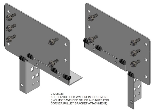 Picture of BAL NORCO 21700238 RV Slide Out Corner Pulley Assembly â€“ Durable Replacement Part