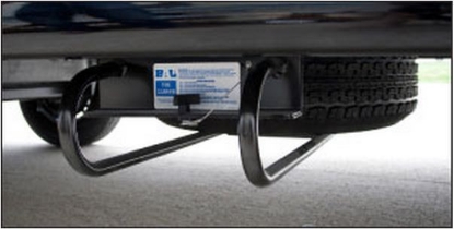 Picture of BAL NORCO 28218B RV Spare Tire Carrier â€“ Durable Mount for Travel Trailers