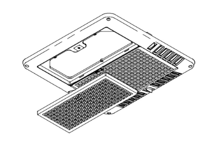 Picture of 8330C5731 Coleman Mach Air Conditioner Ceiling Assembly Grille
