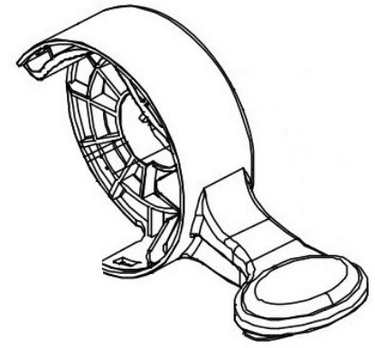 Picture of 385311122 Dometic Toilet Flush Pedal