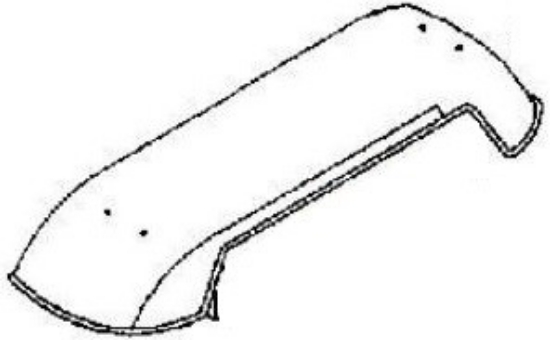 Picture of 9108553388 Dometic Refrigerator Vent Cover