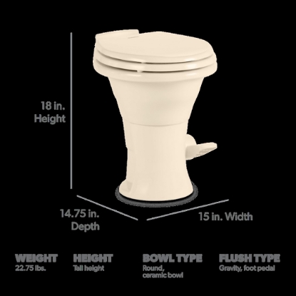 Picture of 9108923942 Dometic Toilet
