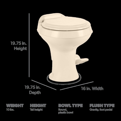 Picture of 9108765625 Dometic Toilet