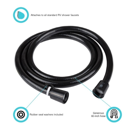 Picture of DFSA230BK Dura Faucet Shower Head Hose