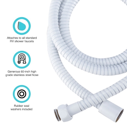 Picture of DFSA200WT Dura Faucet Shower Head Hose