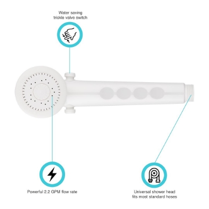 Picture of DFSA135WT Dura Faucet Shower Head