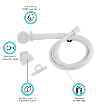 Picture of DFSA130WT Dura Faucet Shower Head