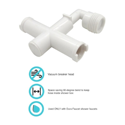 Picture of DFRK910WT Dura Faucet Shower Head Diverter