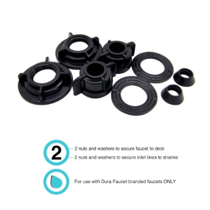 Picture of DFRK100 Dura Faucet Faucet Mounting Hardware