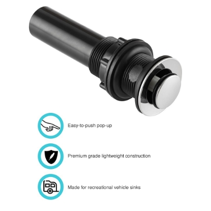Picture of DFPU202CP Dura Faucet Sink Drain Assembly
