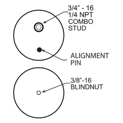 Picture of 6401 Firestone Industrial Helper Spring Bellows