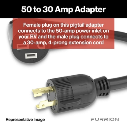 Picture of 2021123845 Furrion LLC Power Cord Adapter