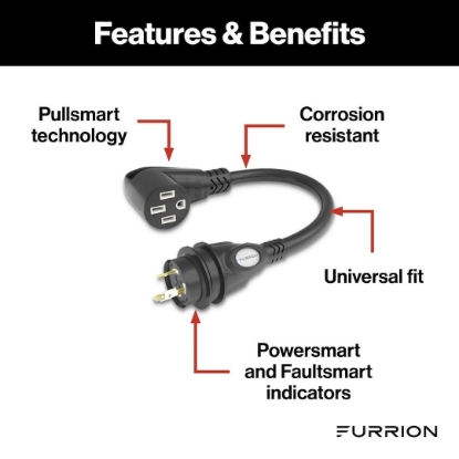 Picture of 2021123900 Furrion LLC Power Cord Adapter