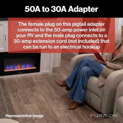Picture of 2021123856 Furrion LLC Power Cord Adapter
