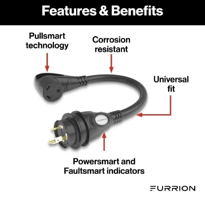 Picture of 2021123899 Furrion LLC Power Cord Adapter