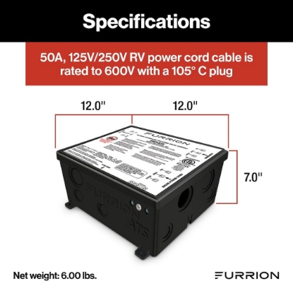 Picture of 2021123710 Furrion LLC Power Transfer Switch