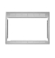 Picture of JX1095STSS GE Appliances Microwave Oven Trim Kit