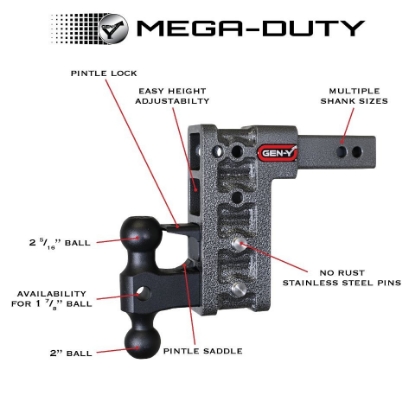 Picture of GH224 Gen-Y Hitch Trailer Hitch Ball Mount